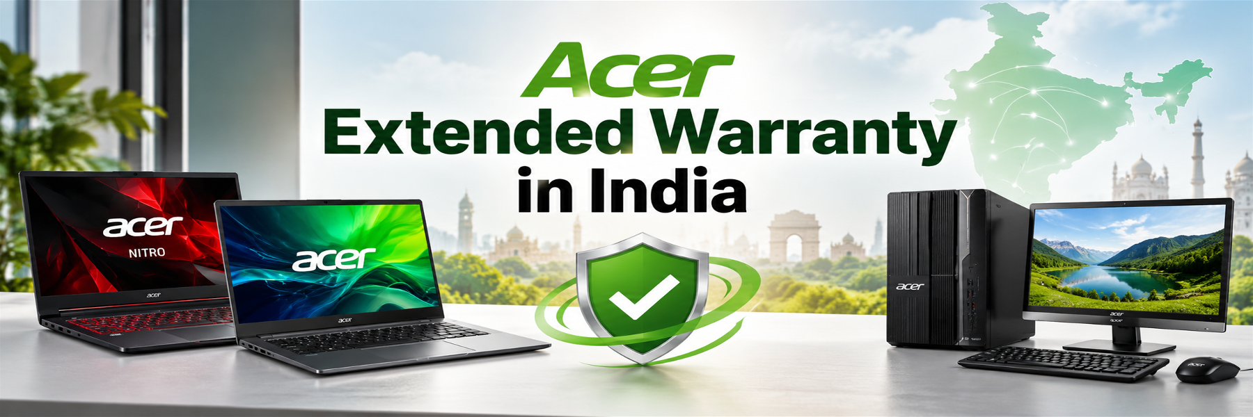 Acer Extended Warranty in India for laptops and desktops