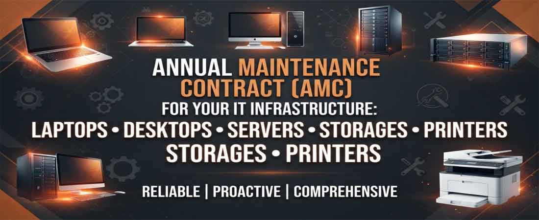 AMC Computer Laptop Server Printer Support Delhi NCR — Dream N Drive