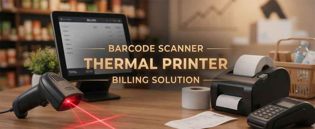 Barcode Scanner POS Billing Solutions Delhi NCR — Dream N Drive