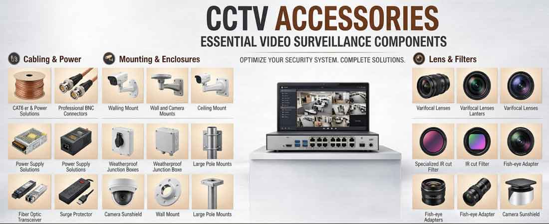 CCTV Accessories Delhi NCR — Dream N Drive