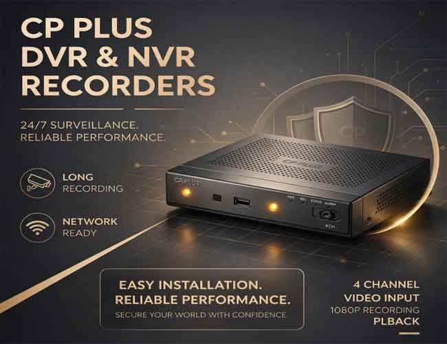 CP Plus DVR and NVR Recorders Delhi NCR