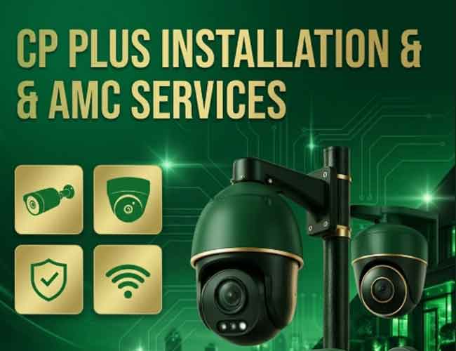CP Plus Installation and AMC Services Delhi NCR