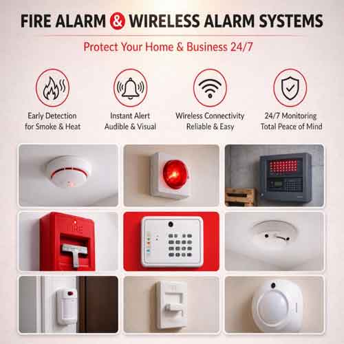 Fire Alarm and Wireless Alarm Systems Delhi NCR