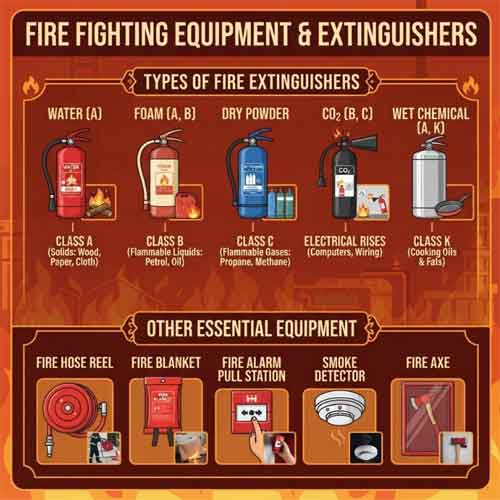 Fire Fighting Equipment and Extinguishers Delhi NCR