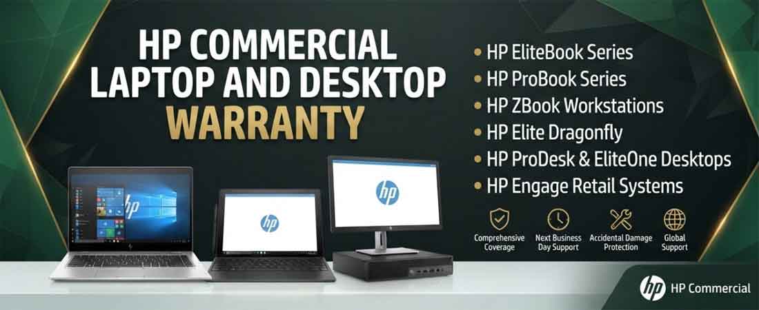 HP Commercial Laptop and Desktop Warranty India — Dream N Drive