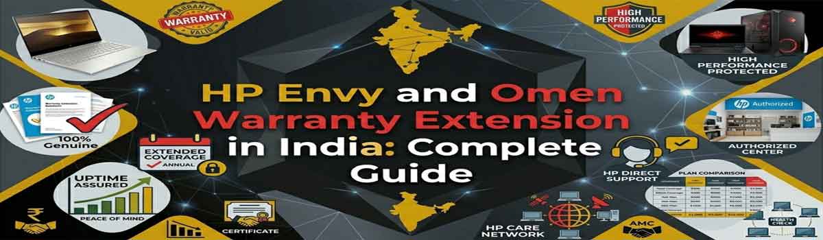 HP Envy and Omen Warranty Extension India Complete Guide — Dream N Drive