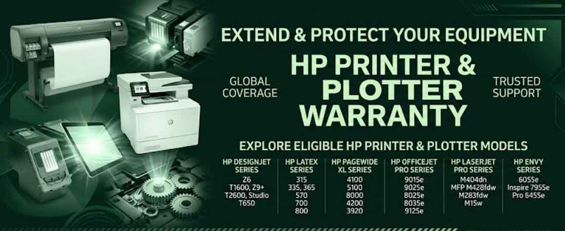 HP Printer and Plotter Warranty India — Dream N Drive