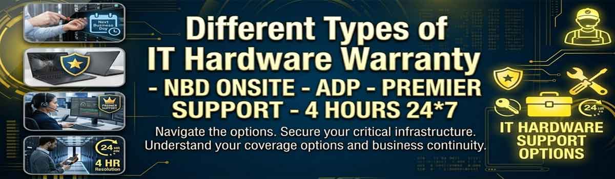 Different Types of IT Hardware Warranty Explained India