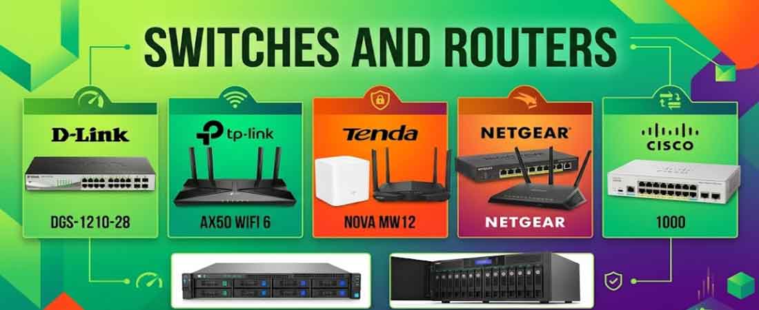 Network Switches and Routers in Delhi NCR India — Switch Dealer — Dream N Drive