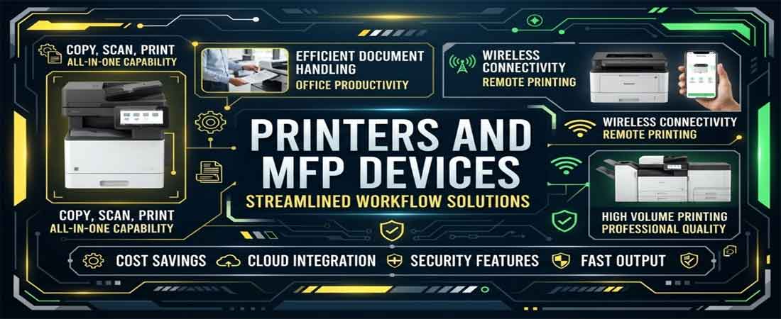 Printer and MFP Solutions Delhi NCR India — Dream N Drive