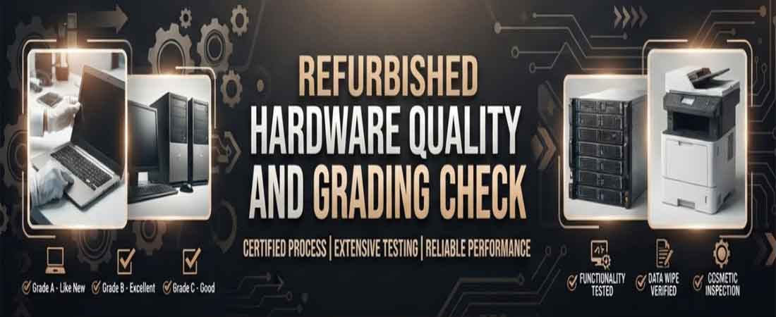 Refurbished Hardware Quality Check and Grading Process Delhi NCR — Dream N Drive