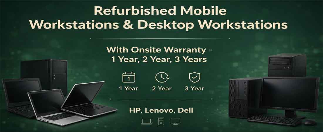 Refurbished Mobile and Desktop Workstations Delhi NCR — Dream N Drive