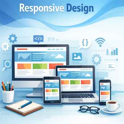 responsive website design in nehru place new delhi