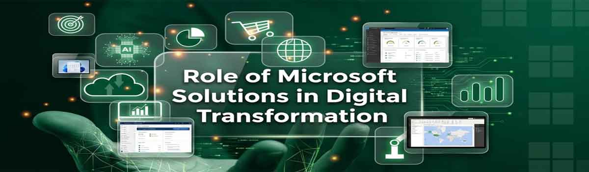 Role of Microsoft Solutions in Digital Transformation India