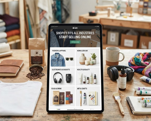 Industries We Build Shopify Online Stores For in Delhi NCR