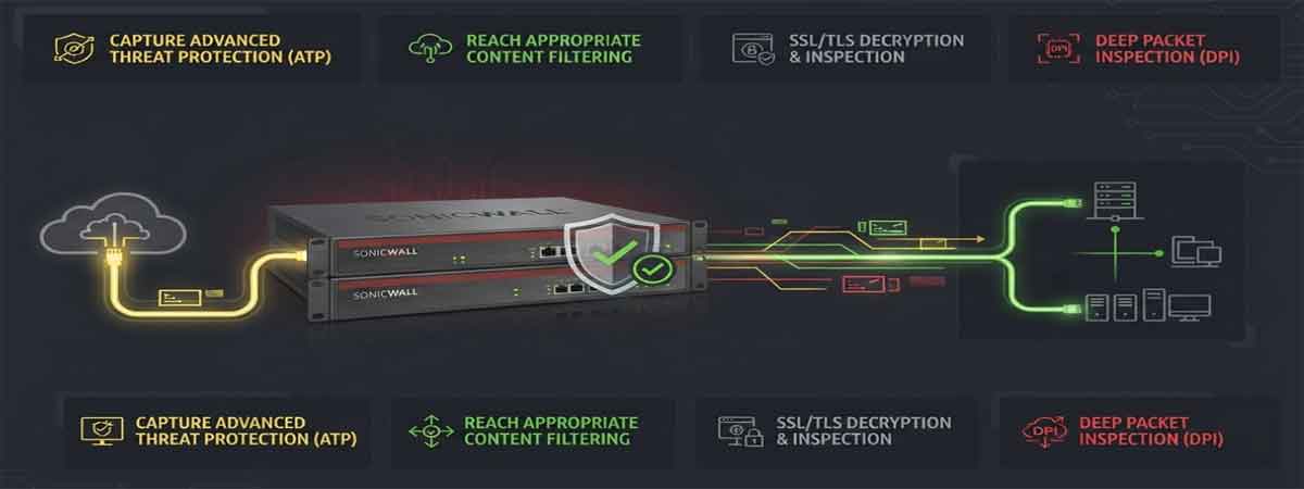 SonicWall Firewall Reseller in India — Dream N Drive