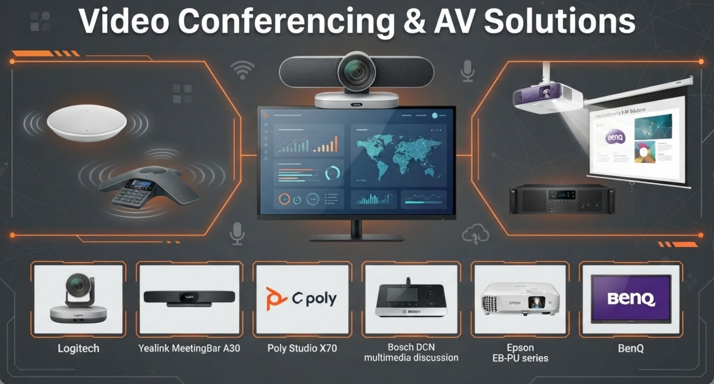 Video Conferencing Dealer in Delhi NCR — Conference Room Cameras and Systems — Dream N Drive